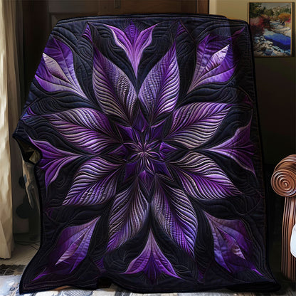 Stunning Purple Flower WN1508094CL Quilt