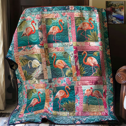 Summer Flamingo WM1008024CL Quilt