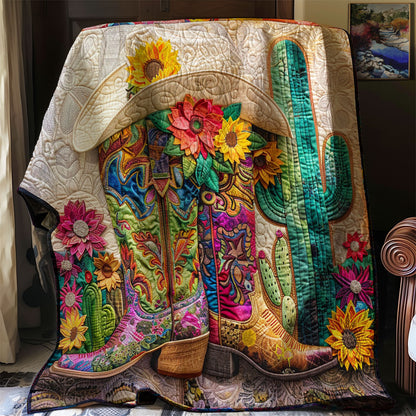 Sunflower Boots Daily WM1508005CL Quilt