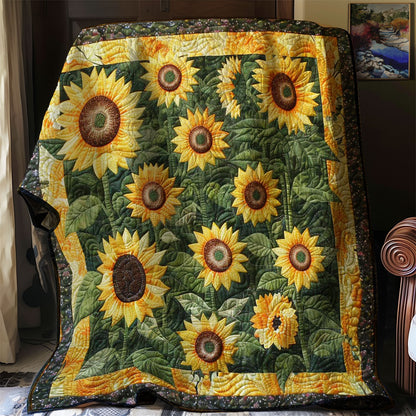 Sunflower Garden WN3007042CL Quilt