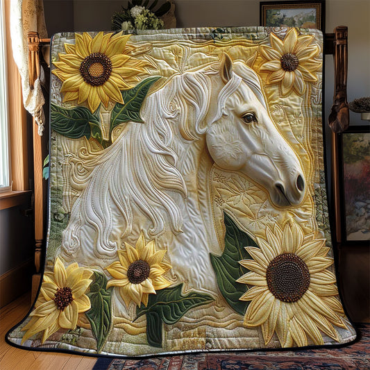 Sunflower Horse Dream WN2108078CL Quilt