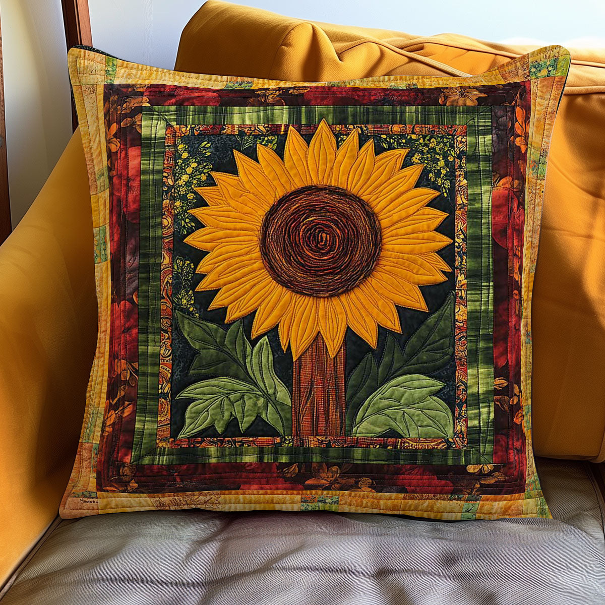 Sunflower WN0108018CL Quilt Pillow Case