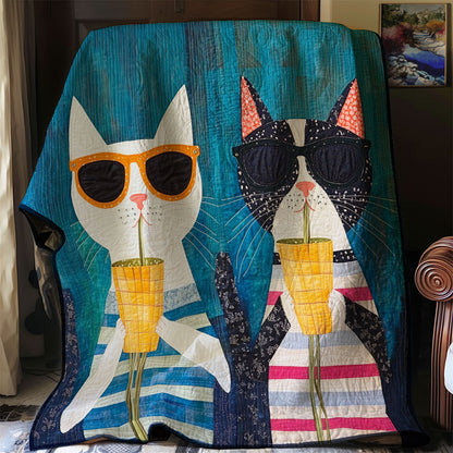 Sunglass Cat WM0608008CL Quilt