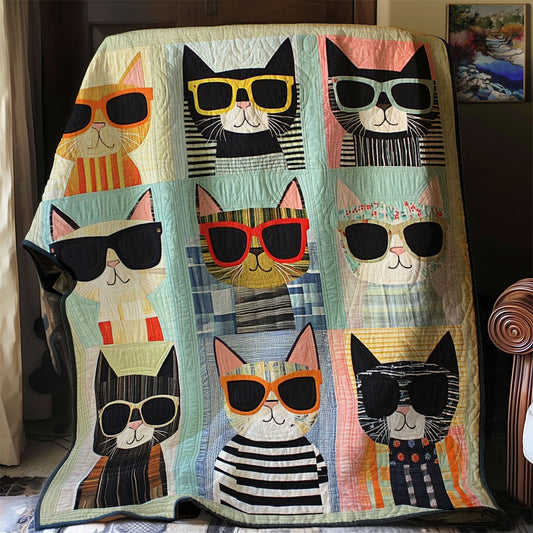 Sunglass Cat WM0608009CL Quilt