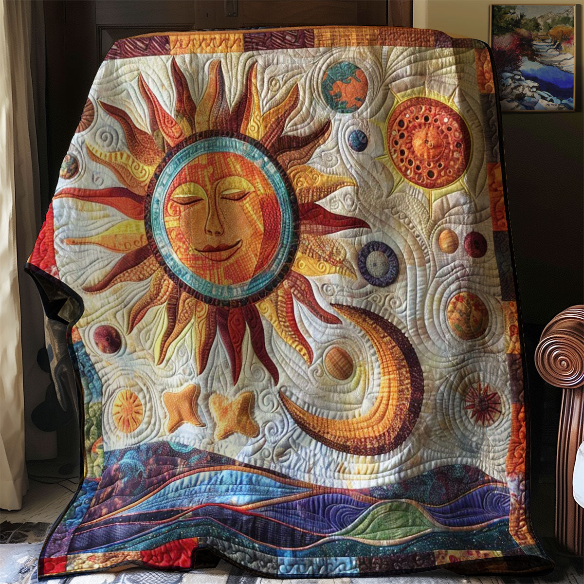 Sunlit Cosmos WN1008065CL Quilt