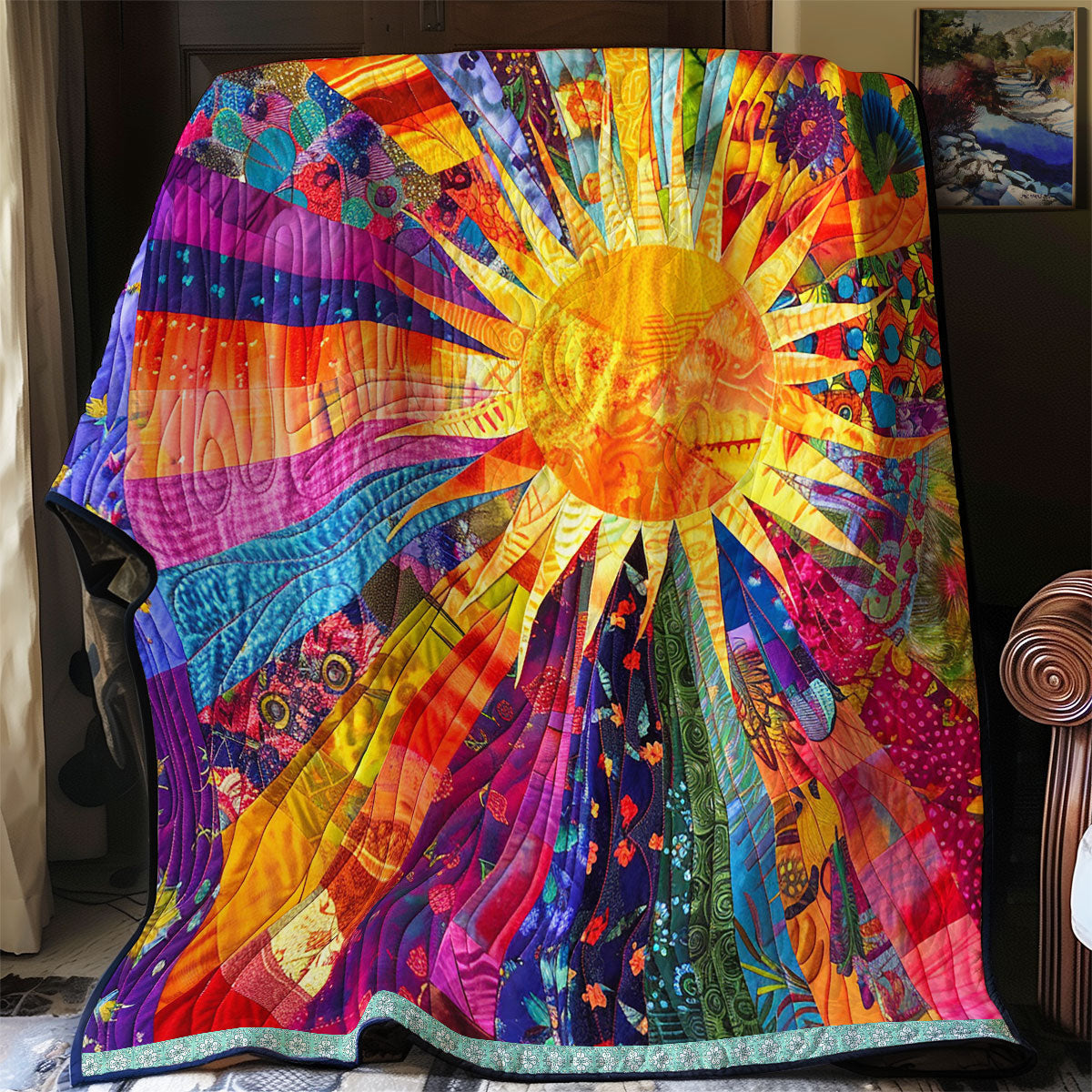 Sunlit Harmony WN0909006CL Quilt