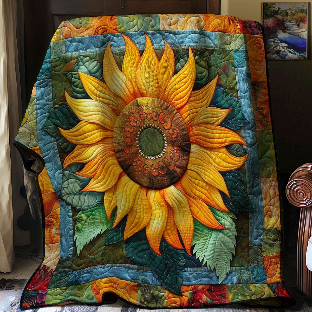 Sunlit Petals WN3007043CL Quilt