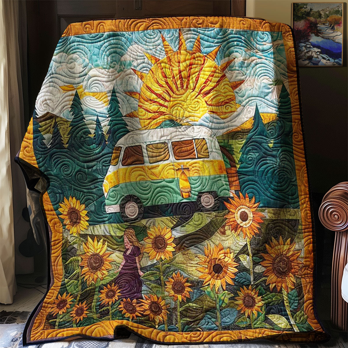 Sunny Days Camping WN1008030CL Quilt