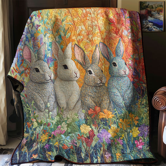 Sunny Rabbits WM0208042CL Quilt