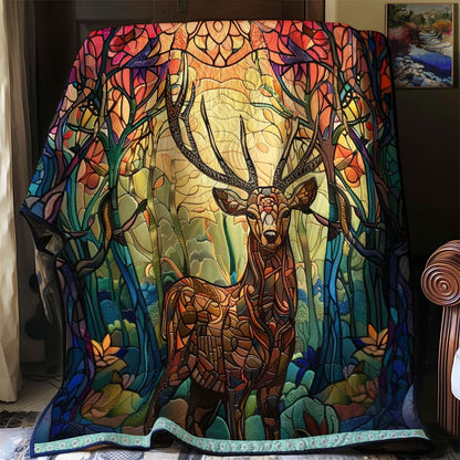 Sunset Deer Haven WN0909076CL Quilt