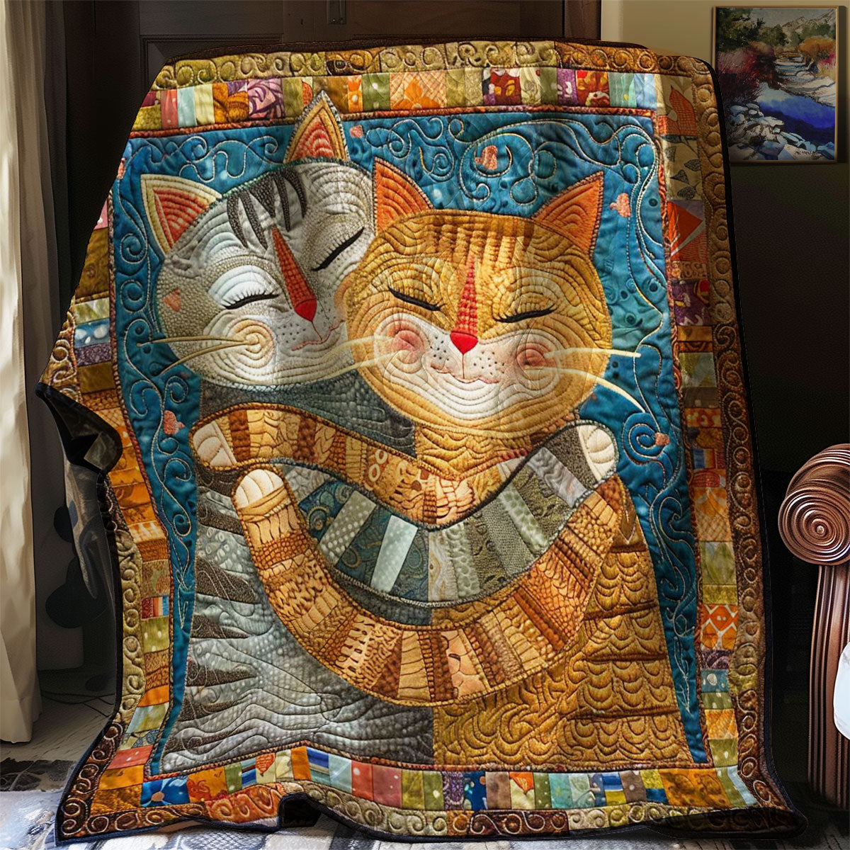 Sweet Cats WN1508004CL Quilt