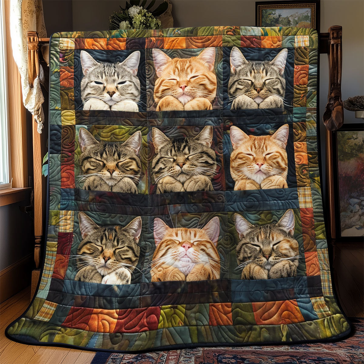 Sweet Cats Wrap WN2208016CL Quilt