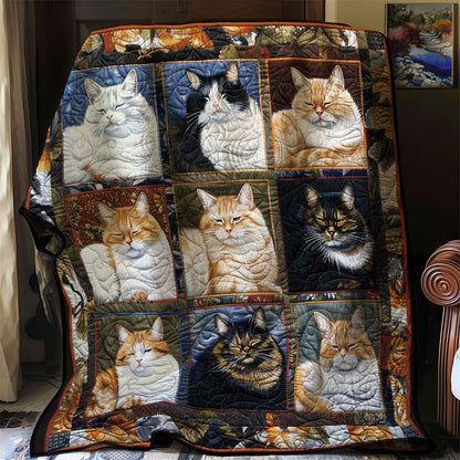 Sweet Slumbers Cats WN1508089CL Quilt