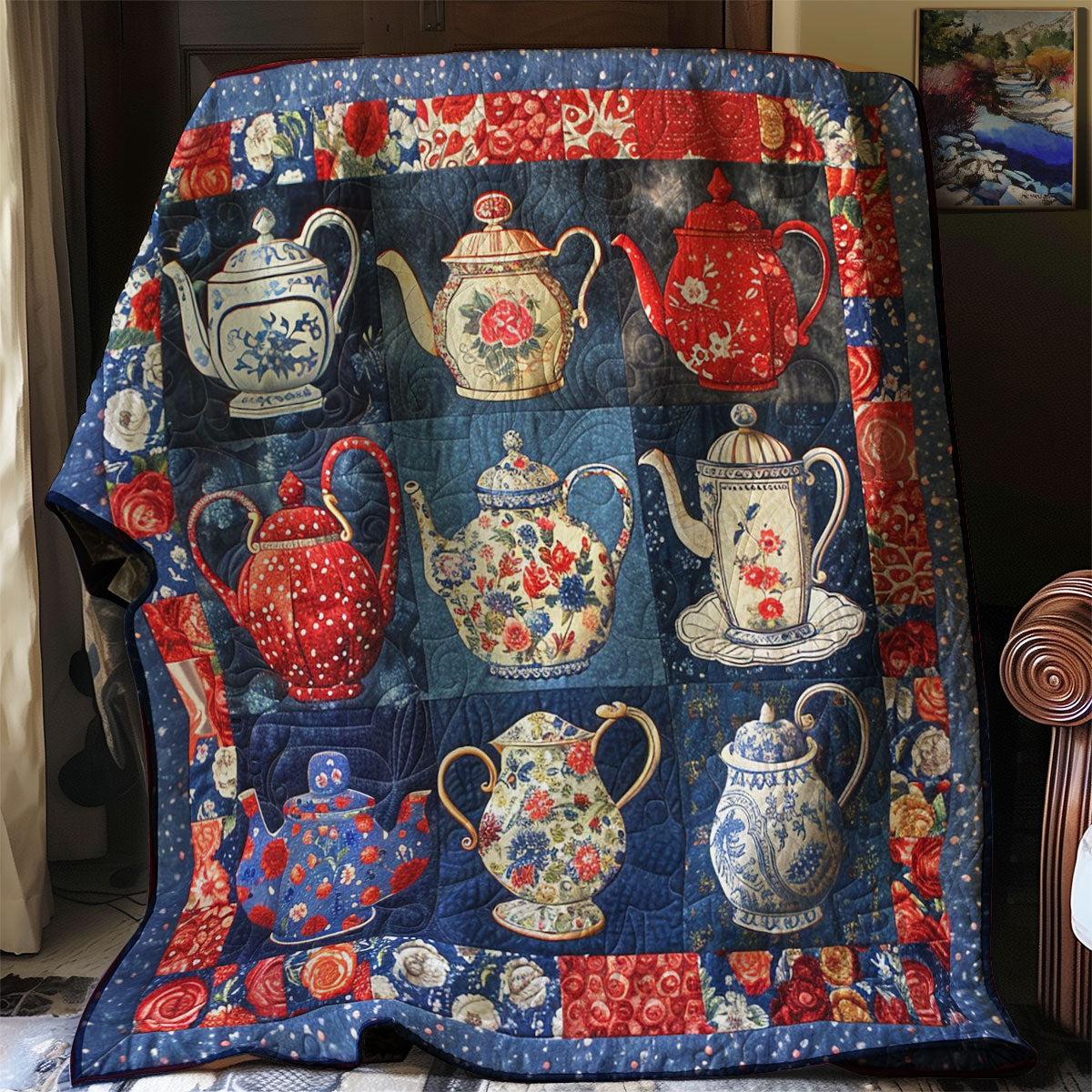 Teapot WM0608021CL Quilt