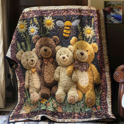 Teddy Bear WM0208044CL Quilt