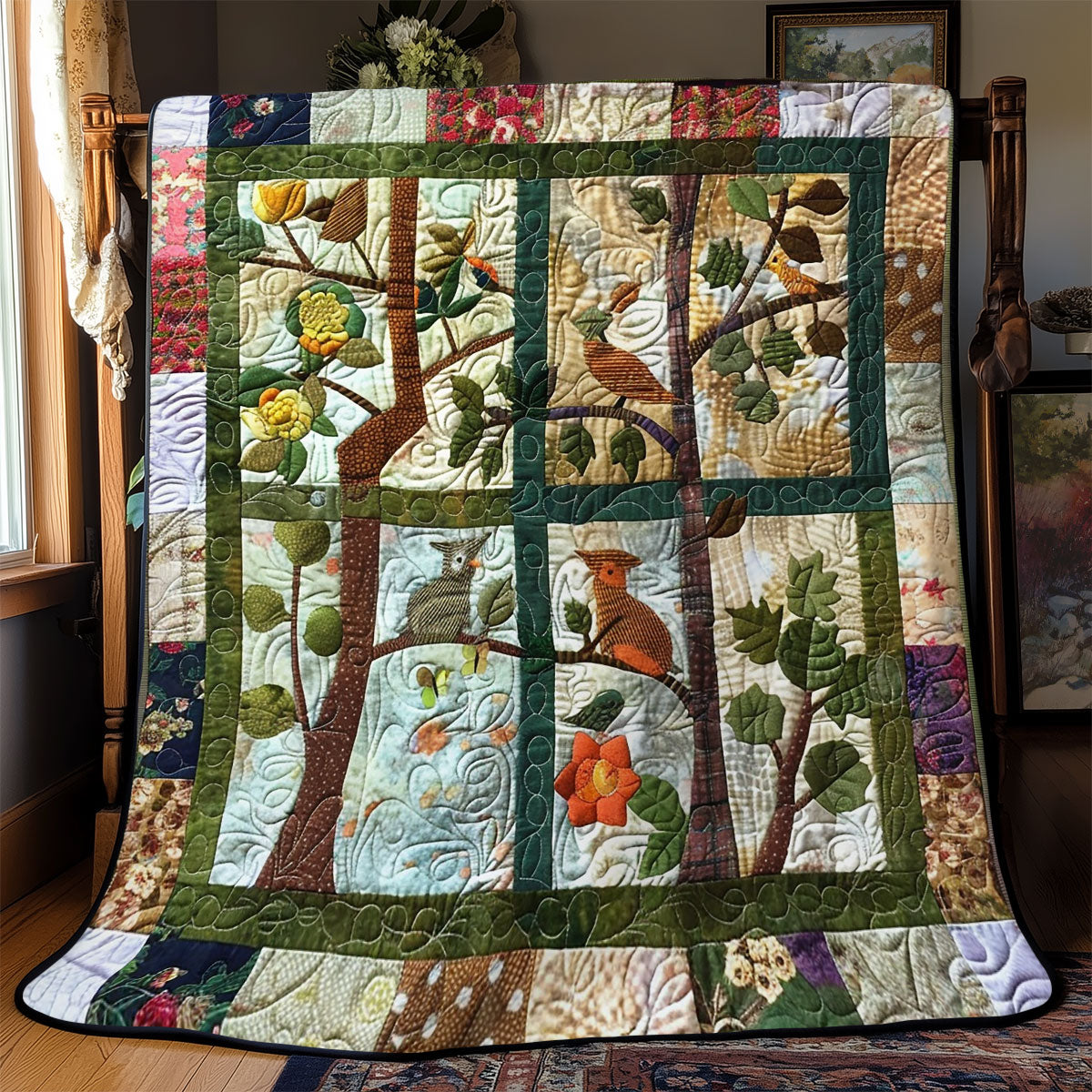 Tiny Garden Retreat WN2208104CL Quilt