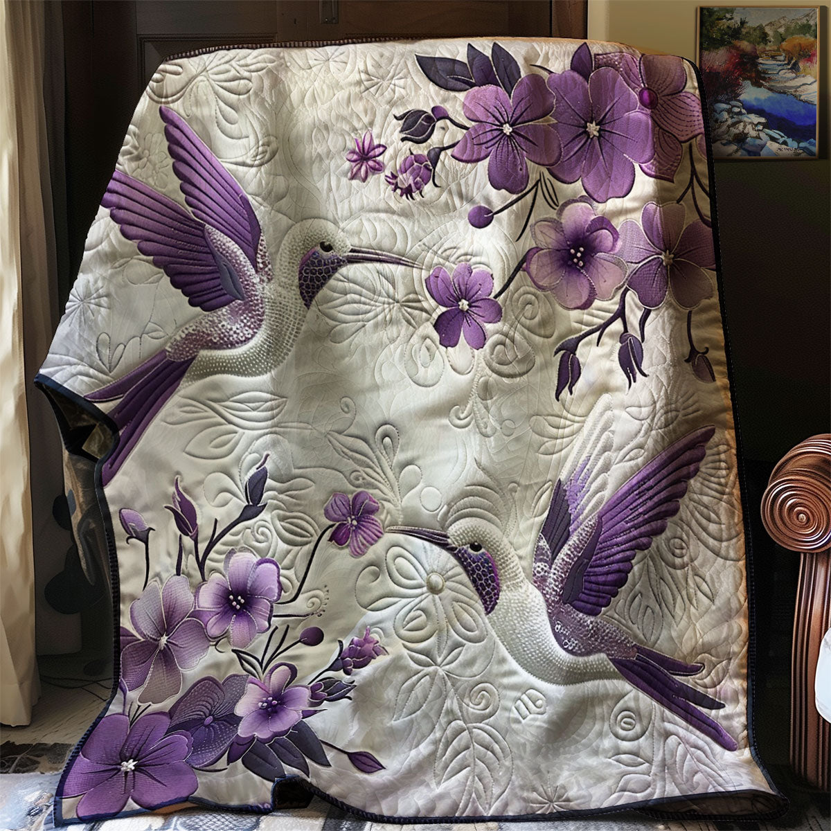 Traditional Hummingbirds WM1408015CL Quilt