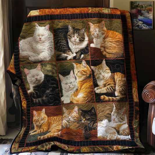 Tranquil Cats WN1508083CL Quilt