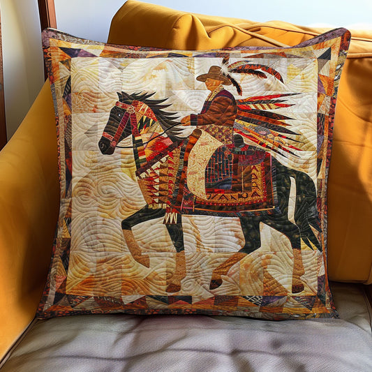 Tribal Horse Trails WN3007092CL Quilt Pillow Case