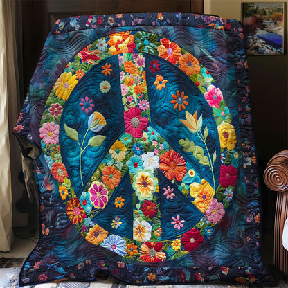 Trippy Hippie Sign SR1008031CL Quilt