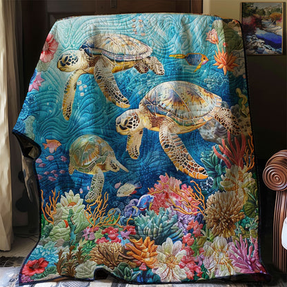 Tropical Turtle Adventure WN1008014CL Quilt