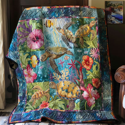 Turtle Adventure WN0808034CL Quilt