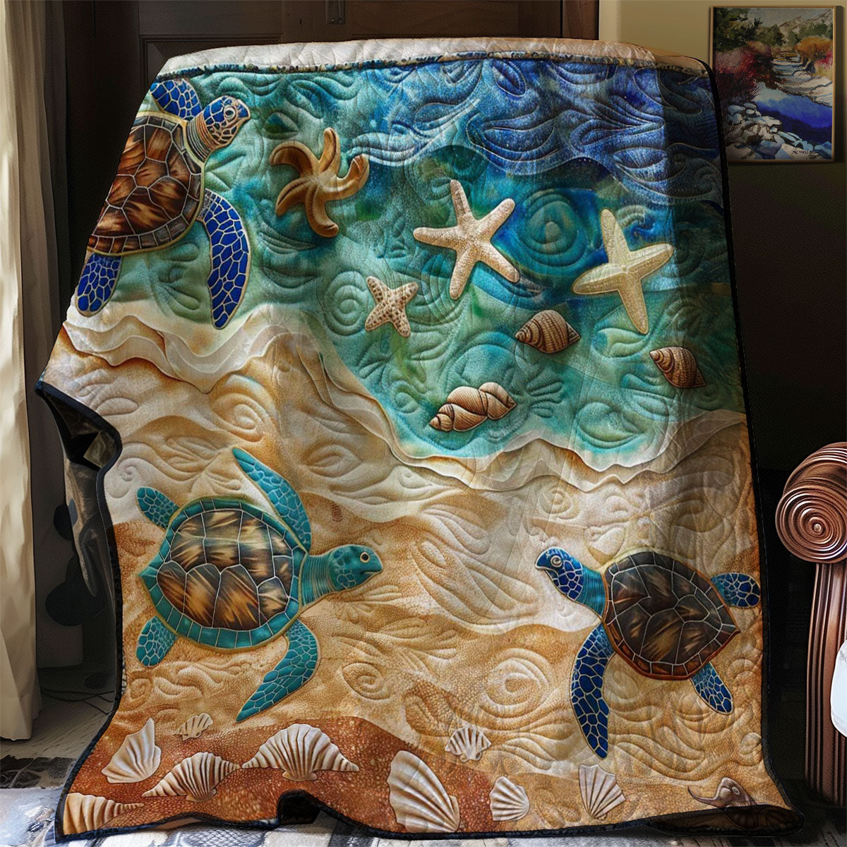 Turtle Bay Retreat WN1408109CL Quilt