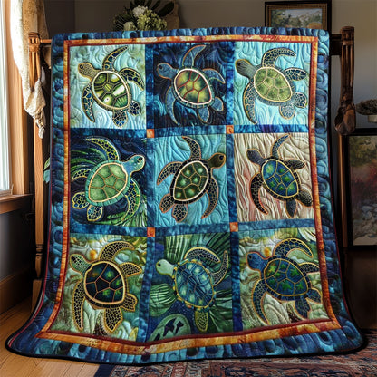 Turtle Current WN2108070CL Quilt