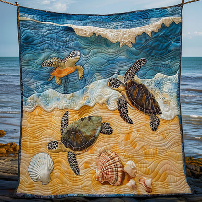 Turtle Ocean SR1008023CL Quilt