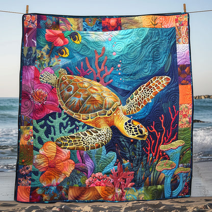 Turtle Ocean SR2008042CL Quilt