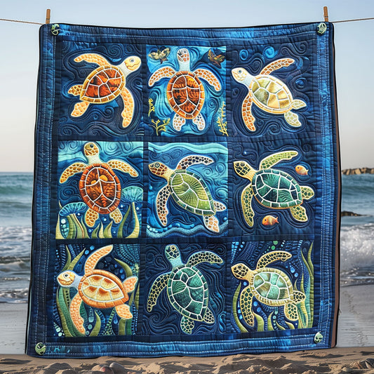 Turtle Ocean SR2208004CL Quilt