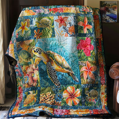 Turtle Ocean WN0808040CL Quilt