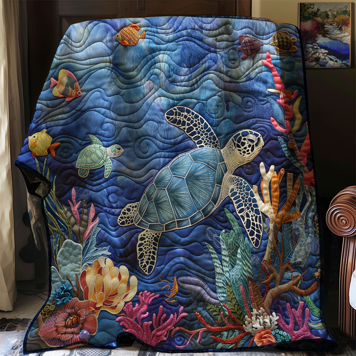 Turtle Reef Bliss WN1008092CL Quilt