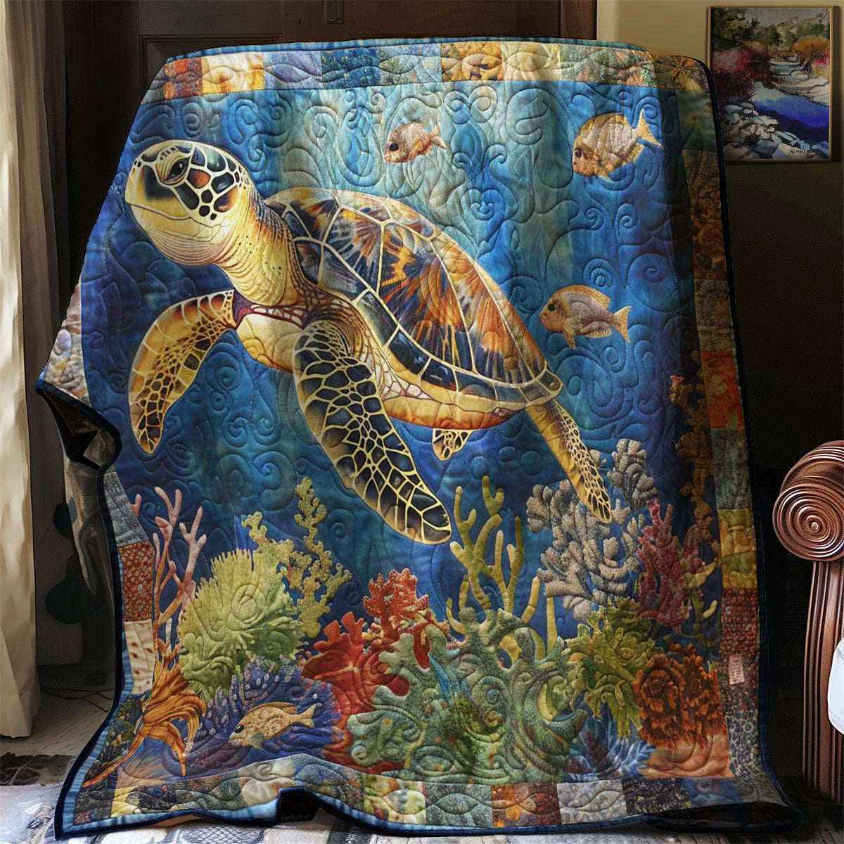 Turtle Shell WN0808143CL Quilt