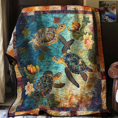 Turtle Tide Dream WN0808059CL Quilt