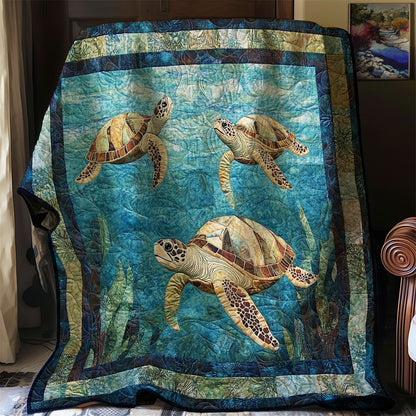 Turtle Tides WN0508010CL Quilt