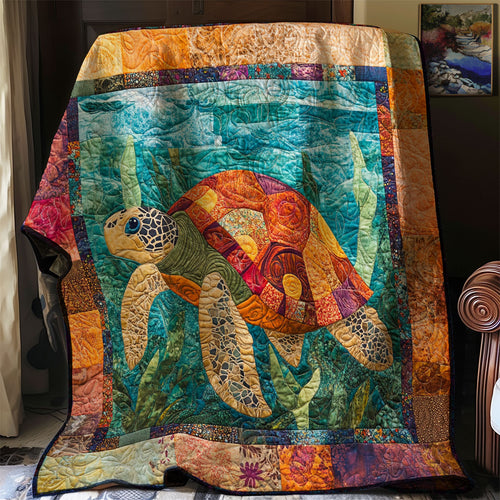 Turtle and Sea WN0108079CL Quilt