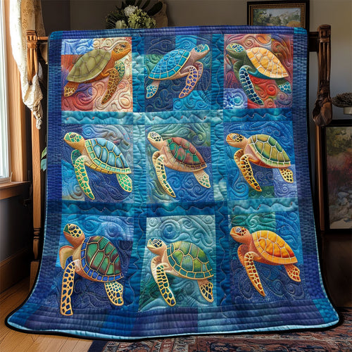 Turtle's Marine Wonderland WN2408106CL Quilt