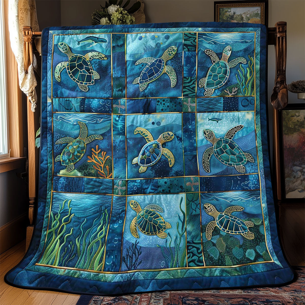 Turtle's Reef Bliss WN2408129CL Quilt