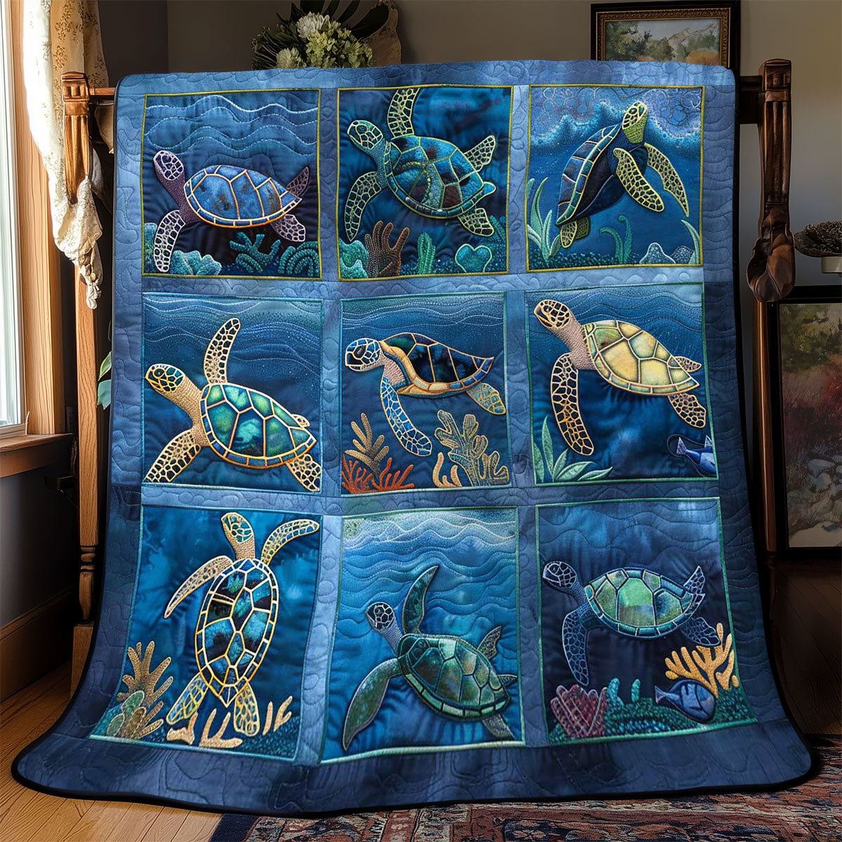 Turtle's Reef Escape WN2408135CL Quilt