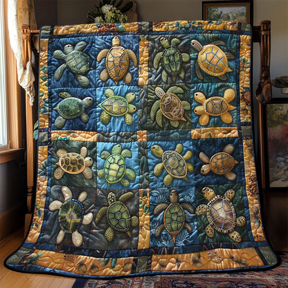 Turtles' Tranquil Haven WN2408051CL Quilt