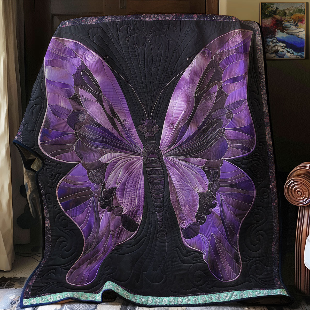 Twilight Butterfly Whisper WN0909029CL Quilt