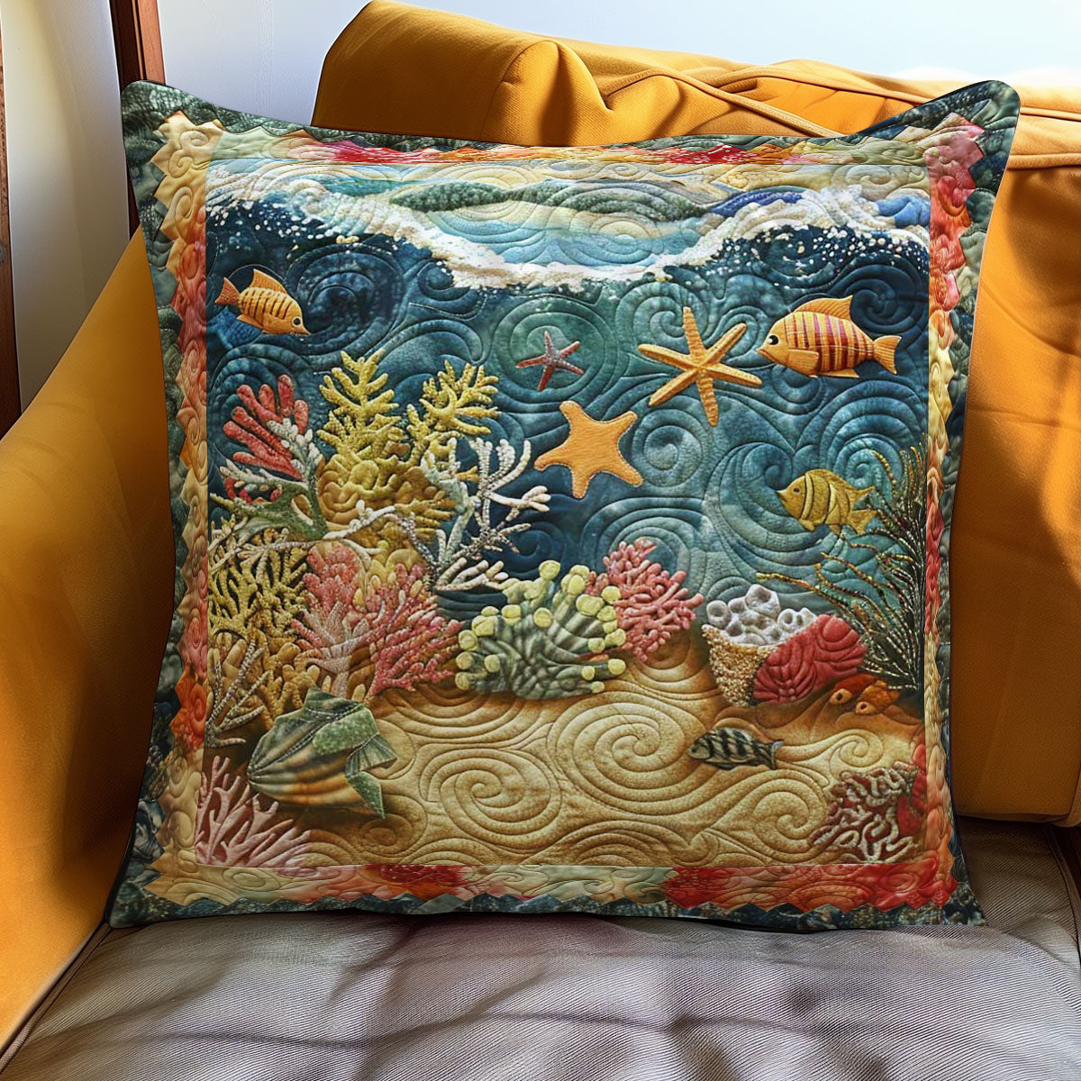 Under the Sea WN3007095CL Quilt Pillow Case