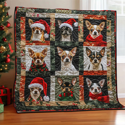 Vintage Chihuahua SR1608009CL Quilt