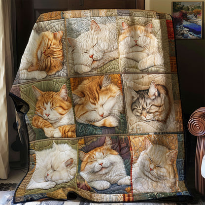 Warm Cuddle Cats WM1908009CL Quilt