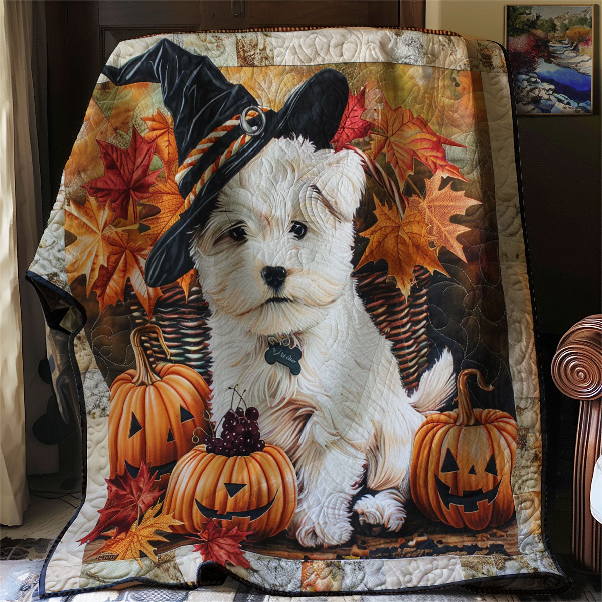 West Highland White Terrier WM2408039CL Quilt