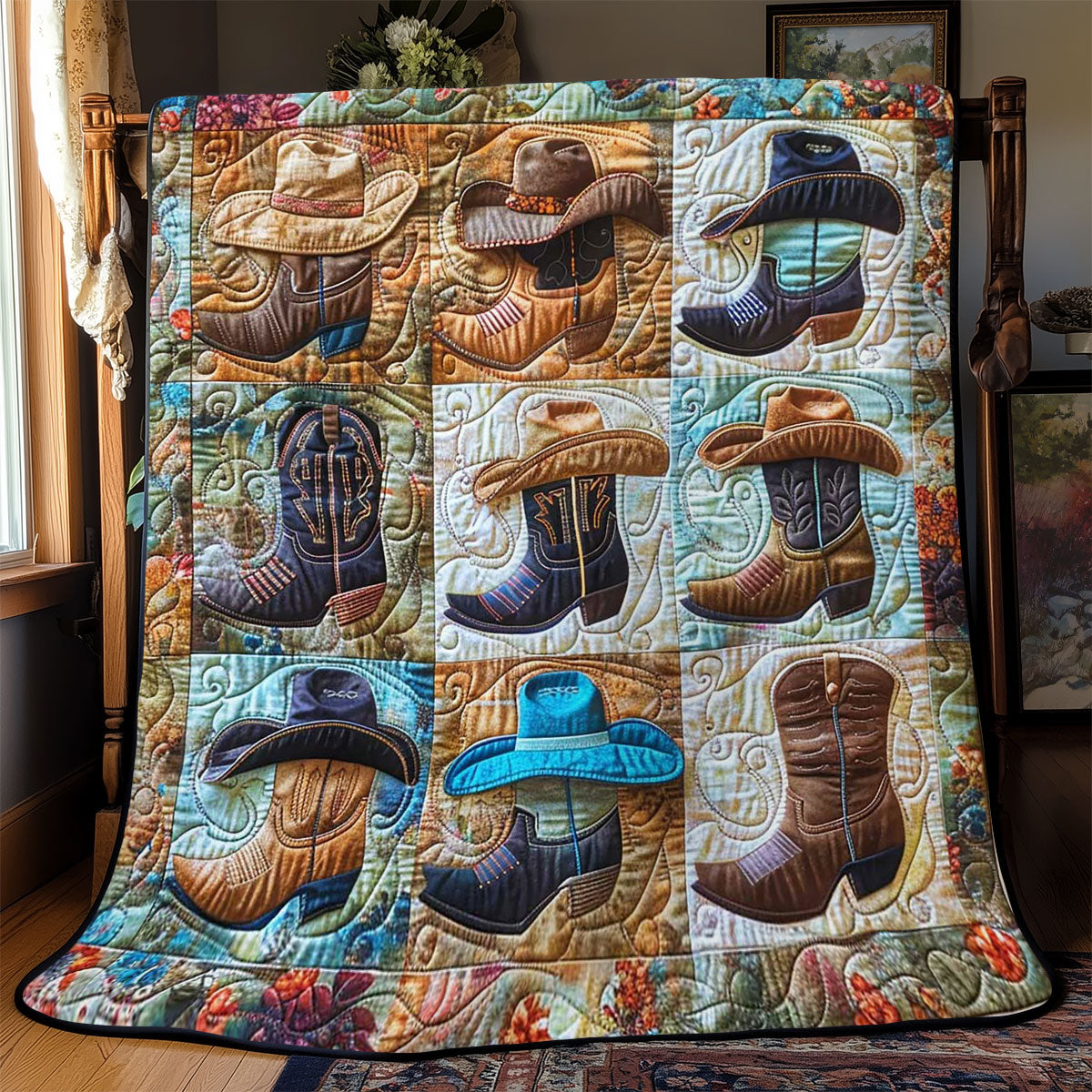 Western Boots WN2108061CL Quilt