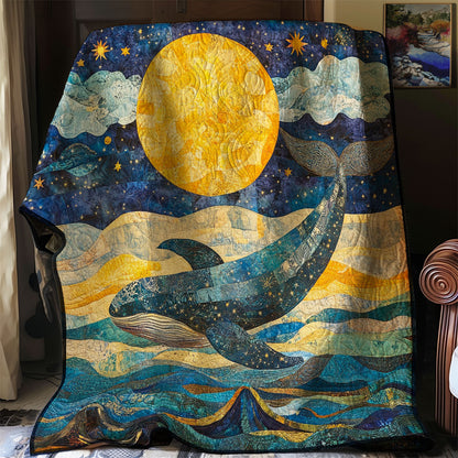 Whale In Sky Night WM0508012CL Quilt