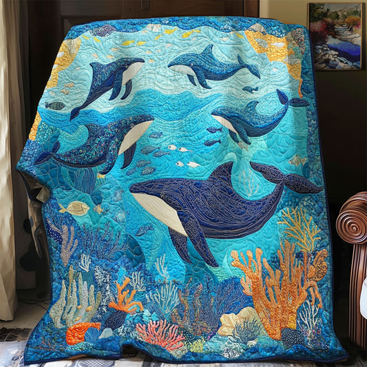 Whales WM0808006CL Quilt