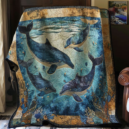 Whales' Dawn WN1408030CL Quilt